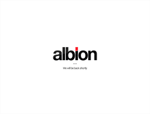 Tablet Screenshot of albion-localisations.com